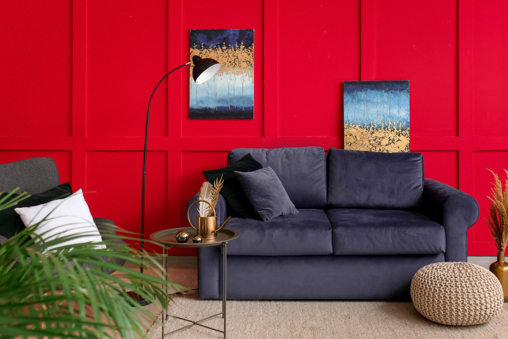 Interior Painting Red 