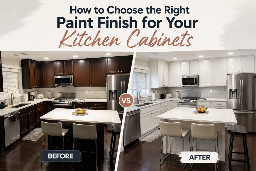 How to Choose the Right Paint Finish for Your Kitchen Cabinets