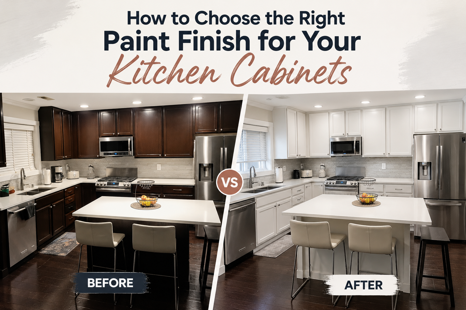 How to Choose the Right Paint Finish for Your Kitchen Cabinets
